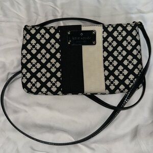 Kate Spade Presley Cross Body Bag Classic Spade WKRU 1450
